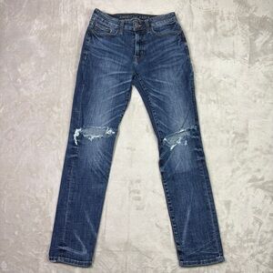 American Eagle Next Level Flex Slim Jeans 28x30 Mens (28x29) Stretch Distressed